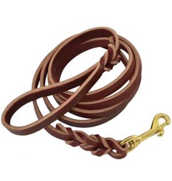 BlooMoon carries quality leather leashes